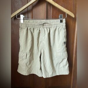 abercrombie kids boys size 11/12 thin khaki shorts